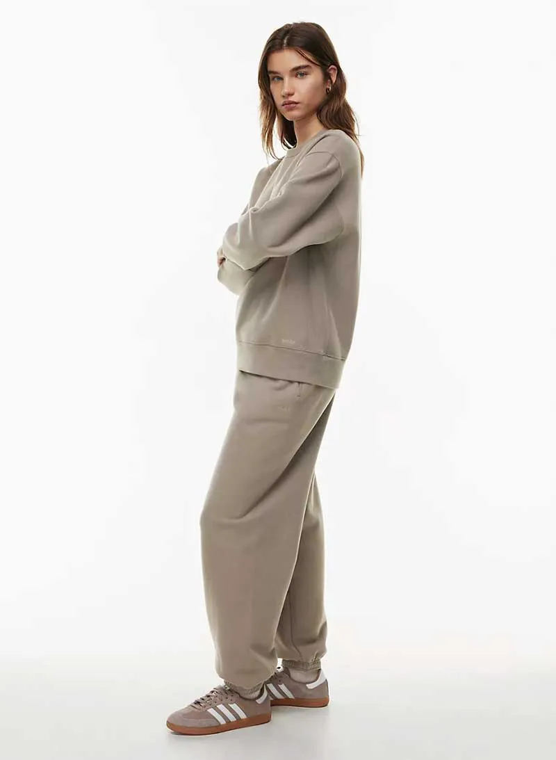 Cozy Fleece Boyfriend Crew Sweatshirt