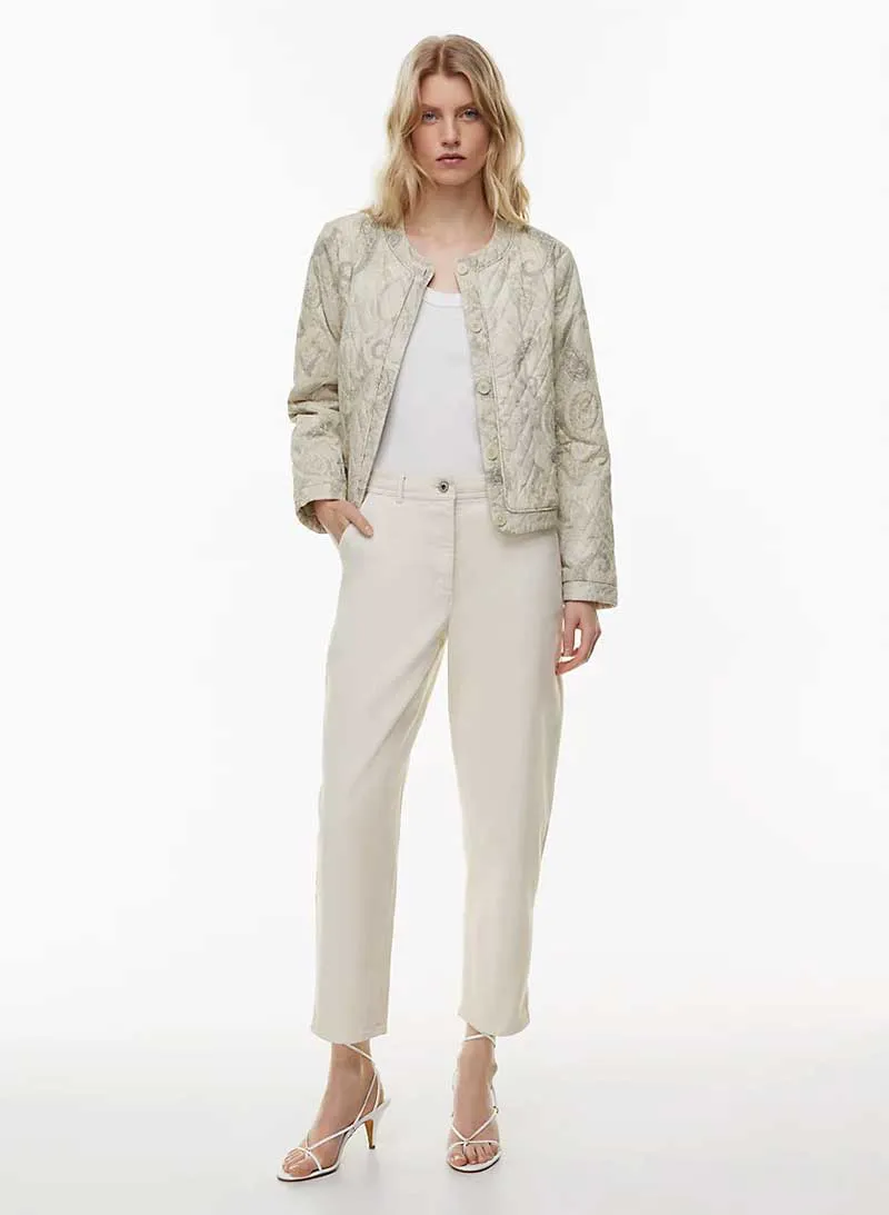 Classic-fit stretch-twill pants