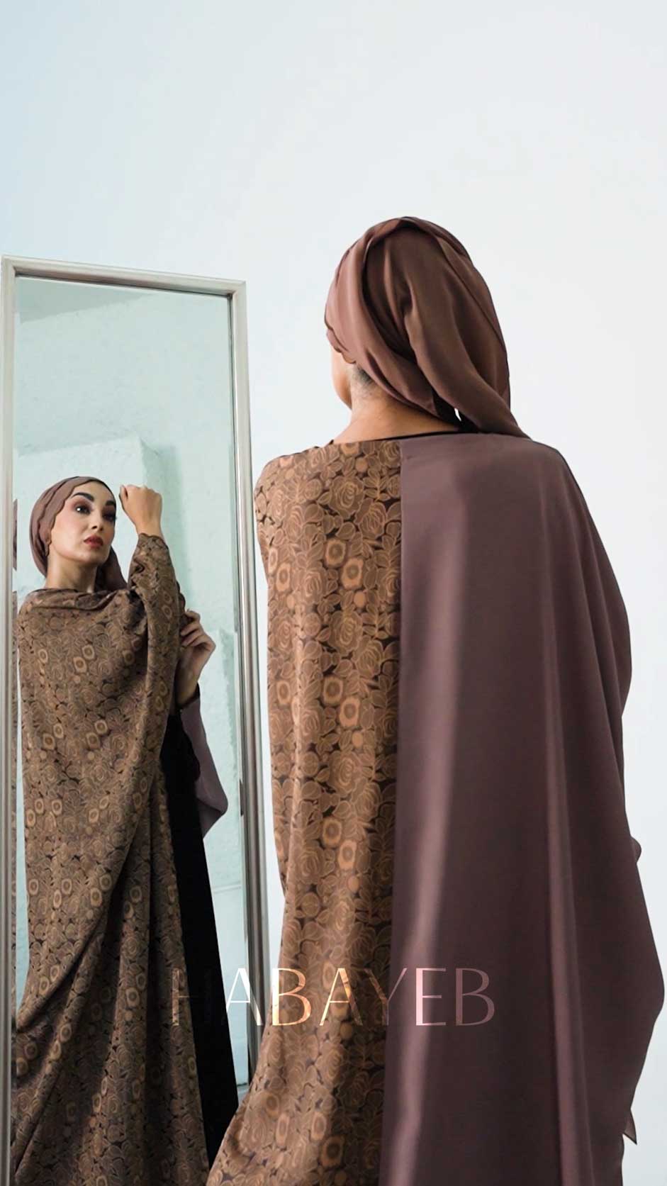DUAL COLORED ABAYA