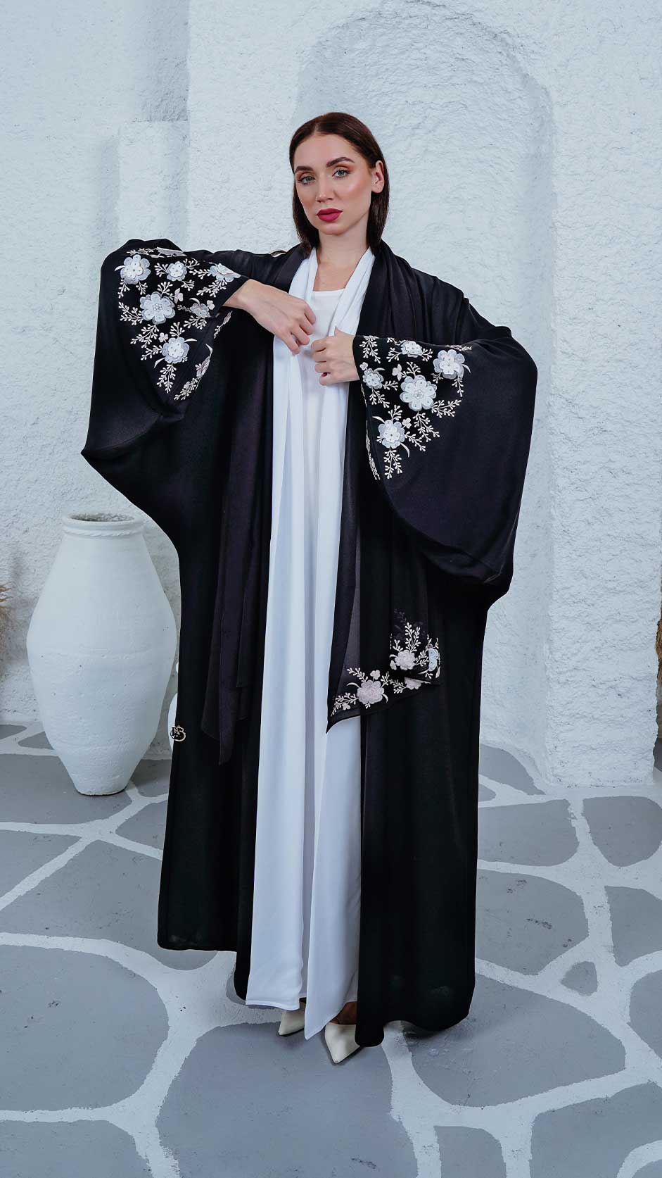 EMBROIDERY DESIGN ABAYA