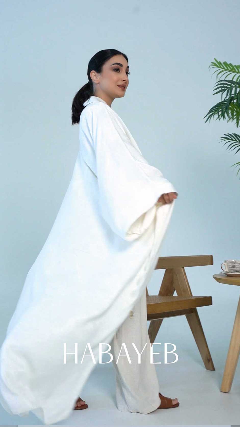 VISCOSE PLAIN ABAYA